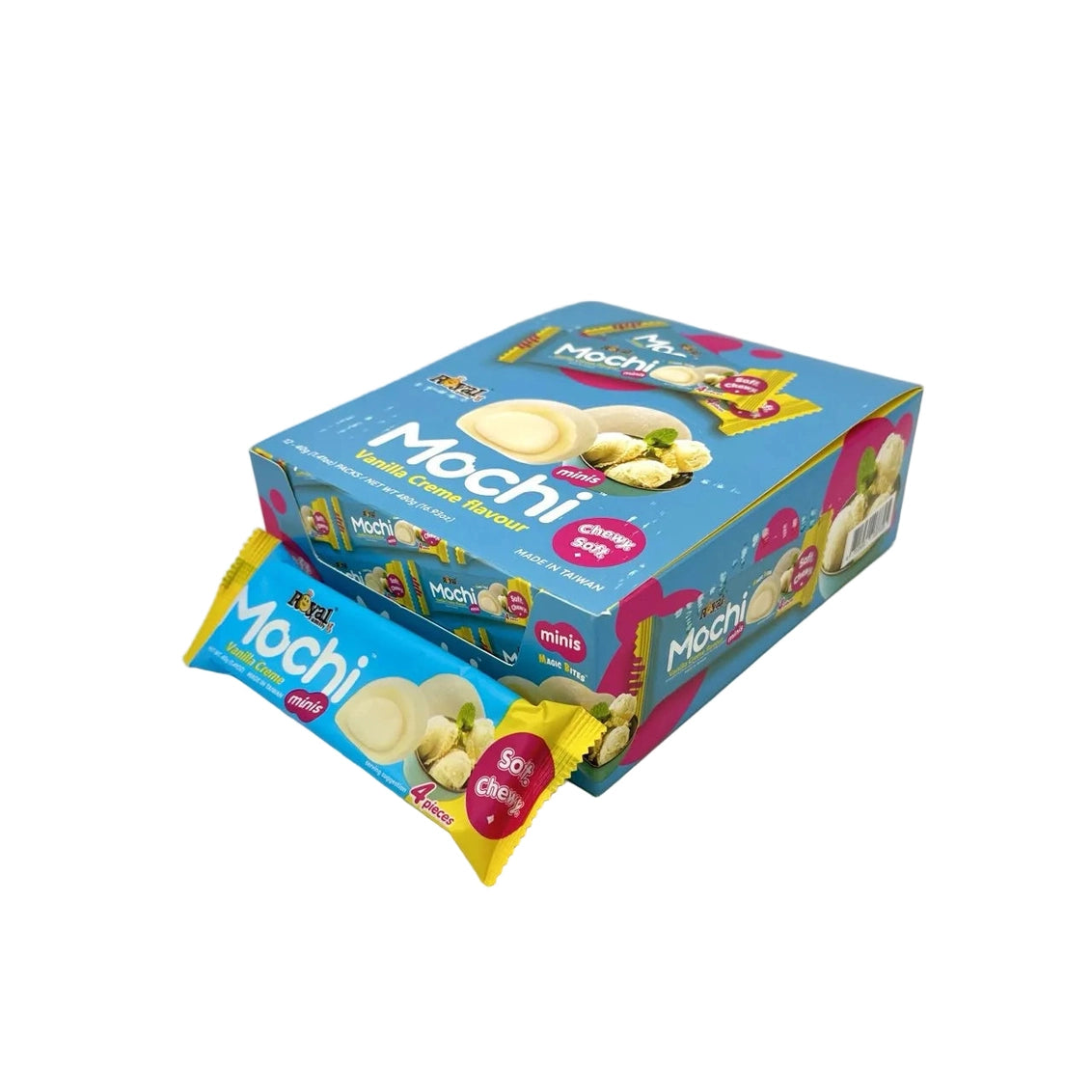 Royal Family Vanilla Crème Mochi Minis (Taiwan, 40g)
