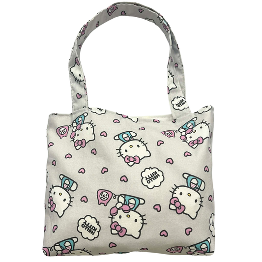 Hello Kitty Handmade Kawaii Mini Tote Bag