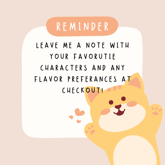 Kawaii Character Snack Bundle (6+ Items) – Mystery Treat Box