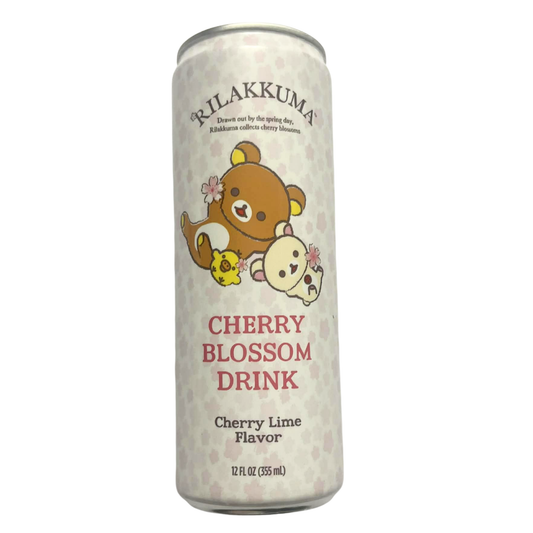 Rilakkuma Cherry Lime Cherry Blossom Drink (USA, 355ml)