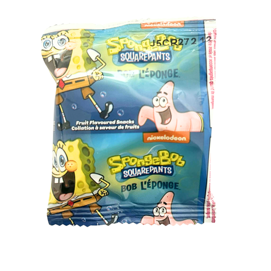 SpongeBob SquarePants Mini Fruit Snacks (Canada, 23g)