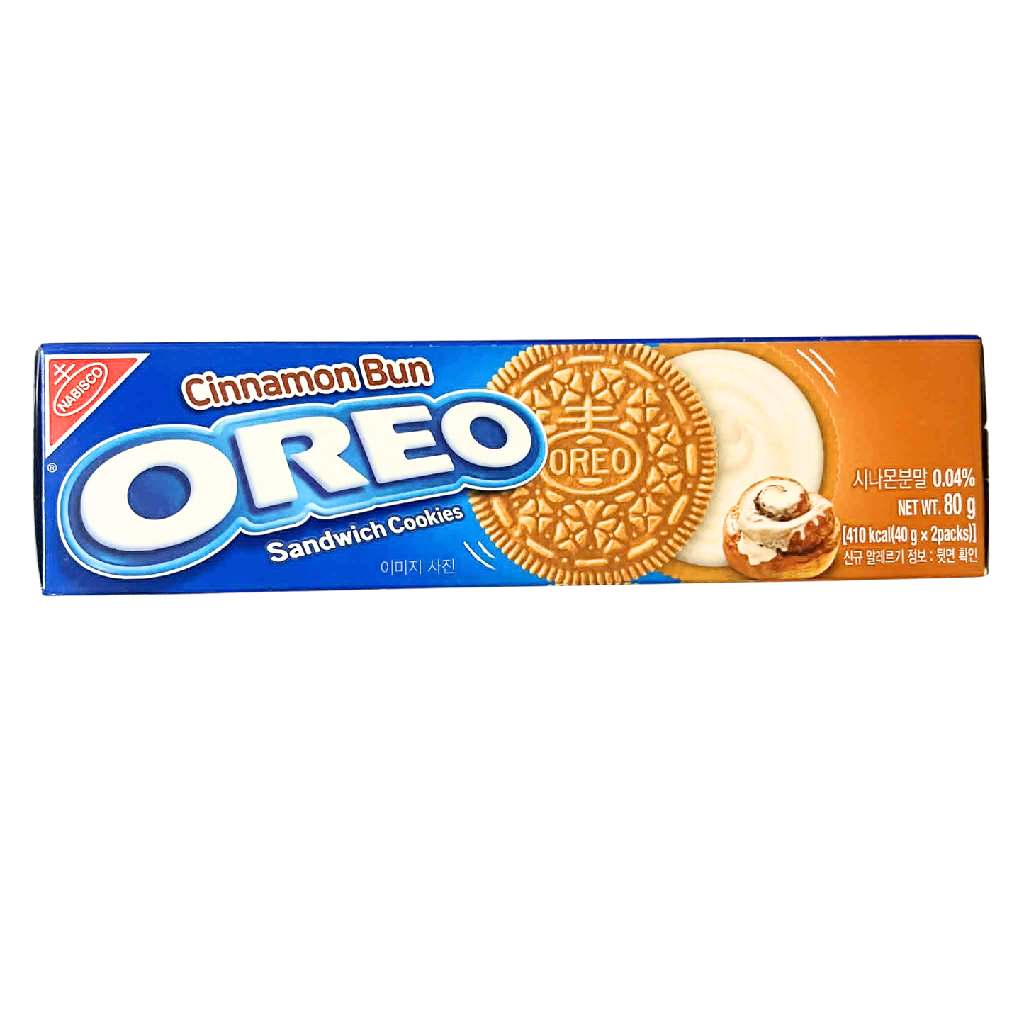 Oreo Cinnamon Bun Cookies (Korea, 80g)