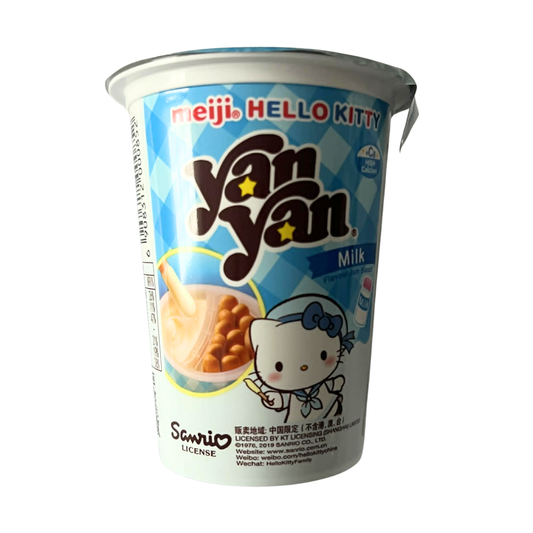 Meiji Hello Kitty Yan Yan Milk Dip Biscuit Sticks (China, 25g)