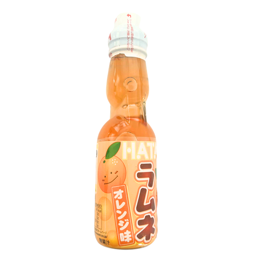 Hata Ramune Soda – Orange Flavor (Japan, 200ml)