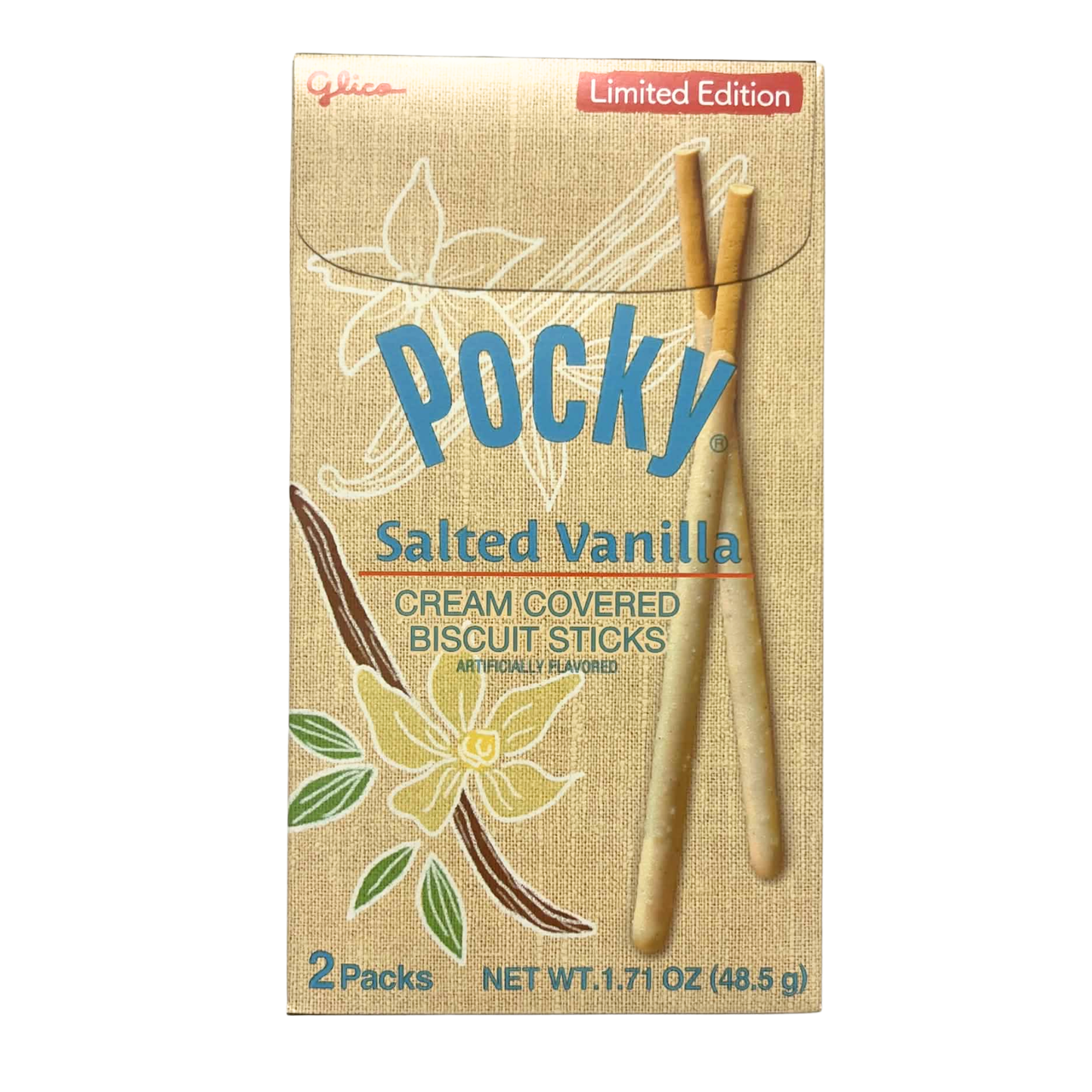 Pocky Salted Vanilla Biscuit Sticks – Limited Edition (China, 48g)