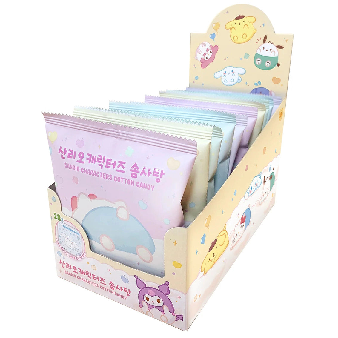Sanrio Character Cotton Candy – Assorted (Korea, 9g)