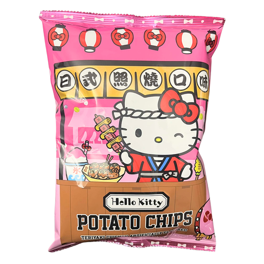 Hello Kitty Teriyaki Chicken Potato Chips (China, 59.5g)