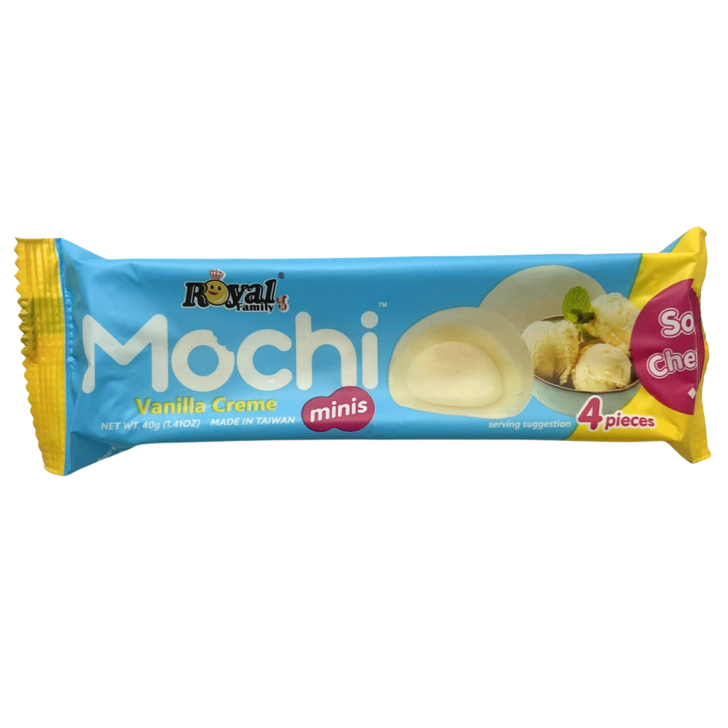 Royal Family Vanilla Crème Mochi Minis (Taiwan, 40g)